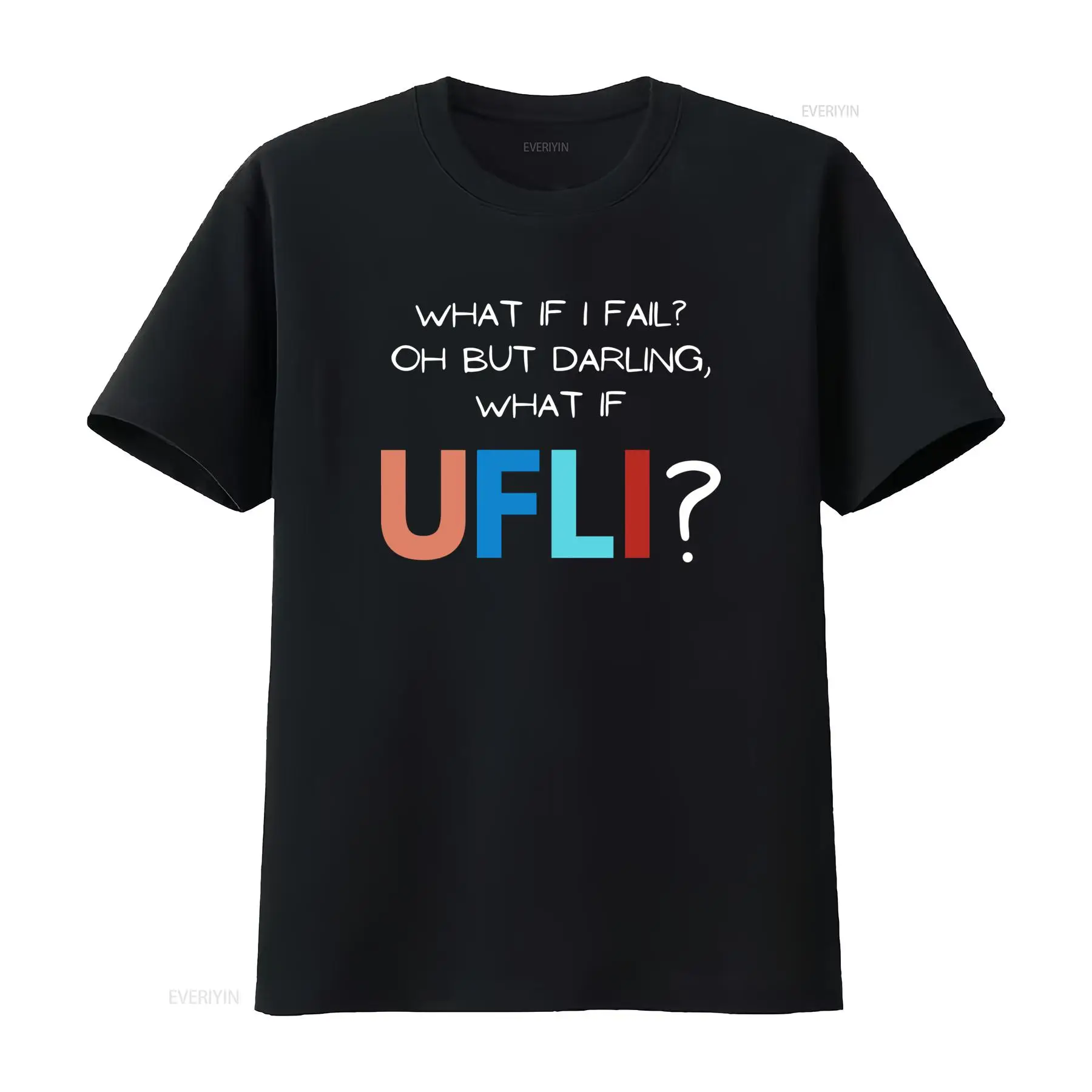Vintage Fashion Quotes Short - Inspirational Quote T Shirt What If