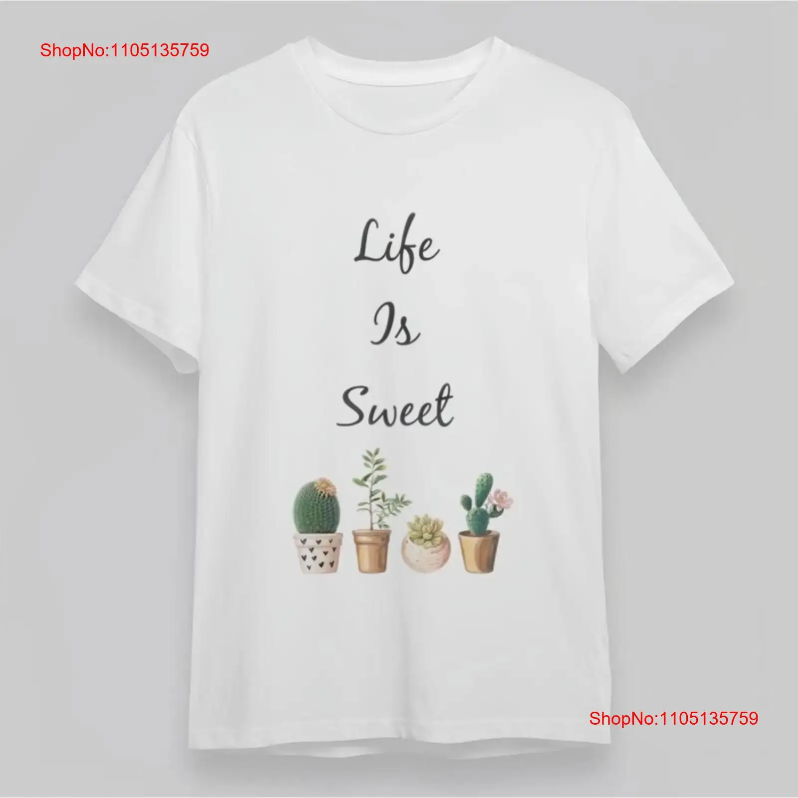 Vintage Fashion Quotes Short - Women's Soft Classic T Shirt Cactus
