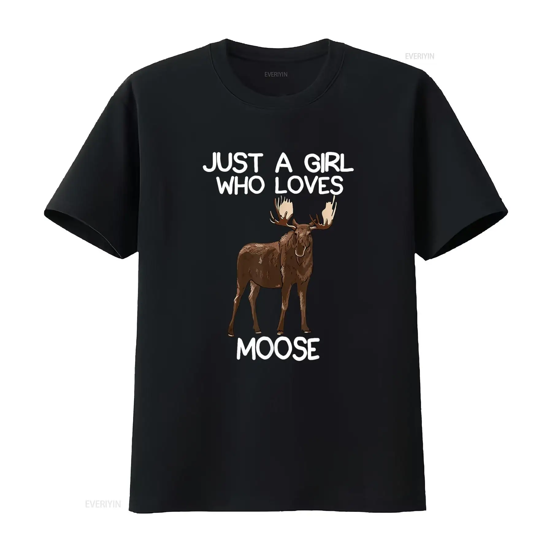 Just A Girl Who Loves Moose Fu - Vintage Fashion Quotes Short review and price