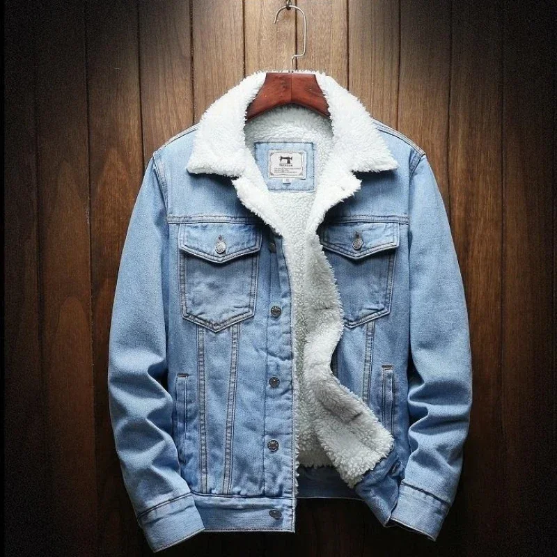 Denim Jackets Man Padding with - Patchwork Jean Jacket review and price
