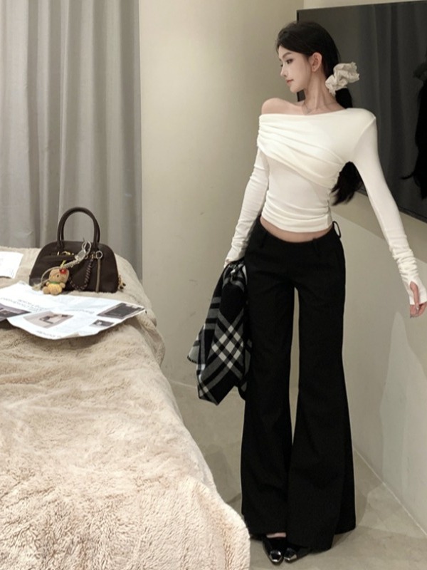 Sexy Lady Style Long Sleeve T- - Vintage Fashion Years review and price