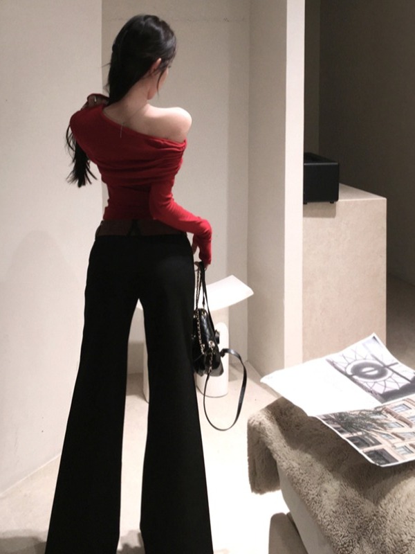 Sexy Lady Style Long Sleeve T- - Vintage Fashion Years review and price