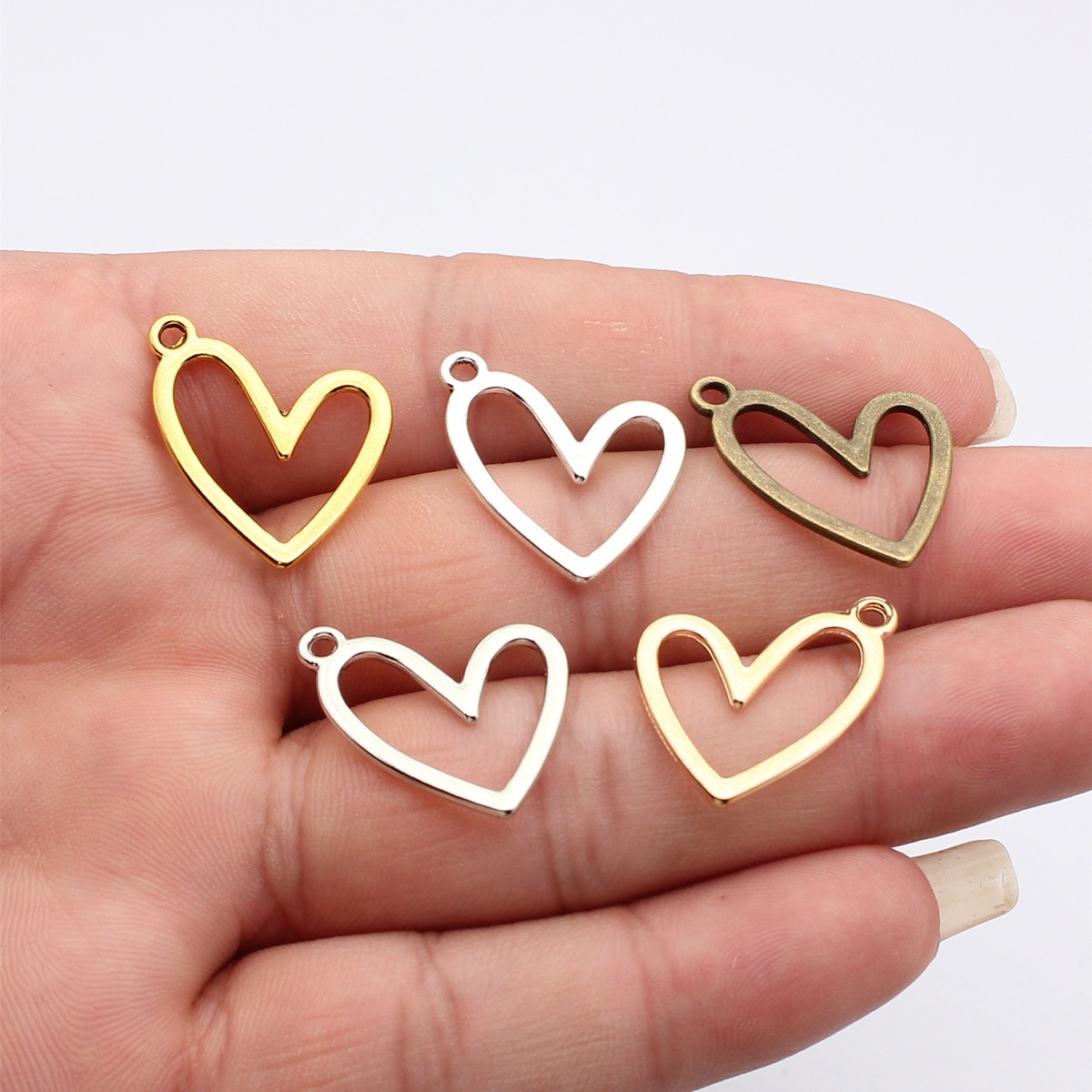 WYSIWYG 20pcs 22x20mm 5 Colors - Vintage Urban Fashion review and price