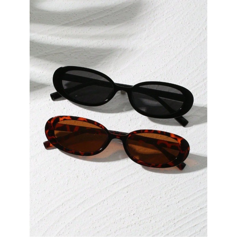 2pcs Vintage Oval Plastic Sung - Vintage Fashion Images review and price