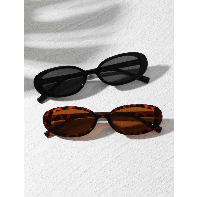 2pcs Vintage Oval Plastic Sung - Vintage Fashion Images review and price