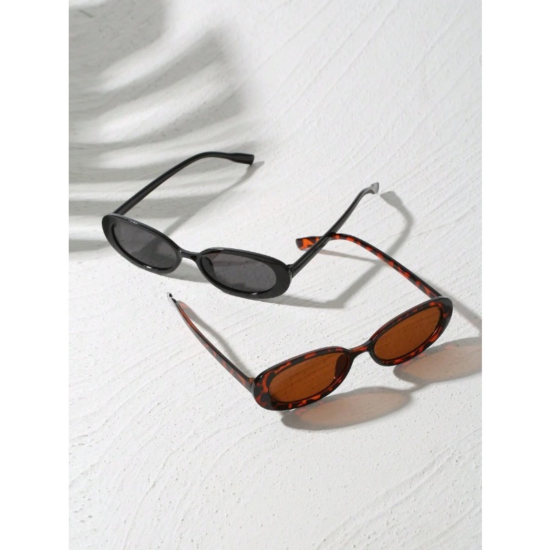 2pcs Vintage Oval Plastic Sung - Vintage Fashion Images review and price