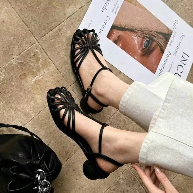 French-style Vintage Woven Toe - Vintage Fashion Style review and price