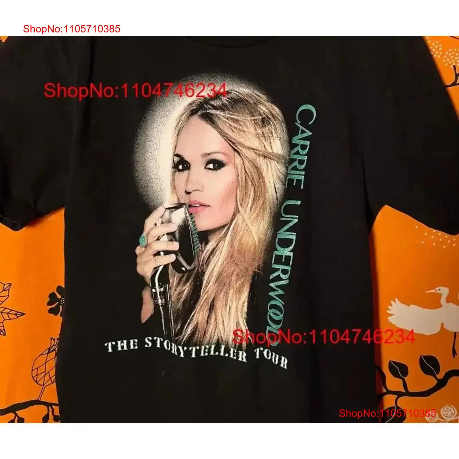 Carrie Underwood T shirt Uniqu - Thrift Vintage Fashion Usa review and price