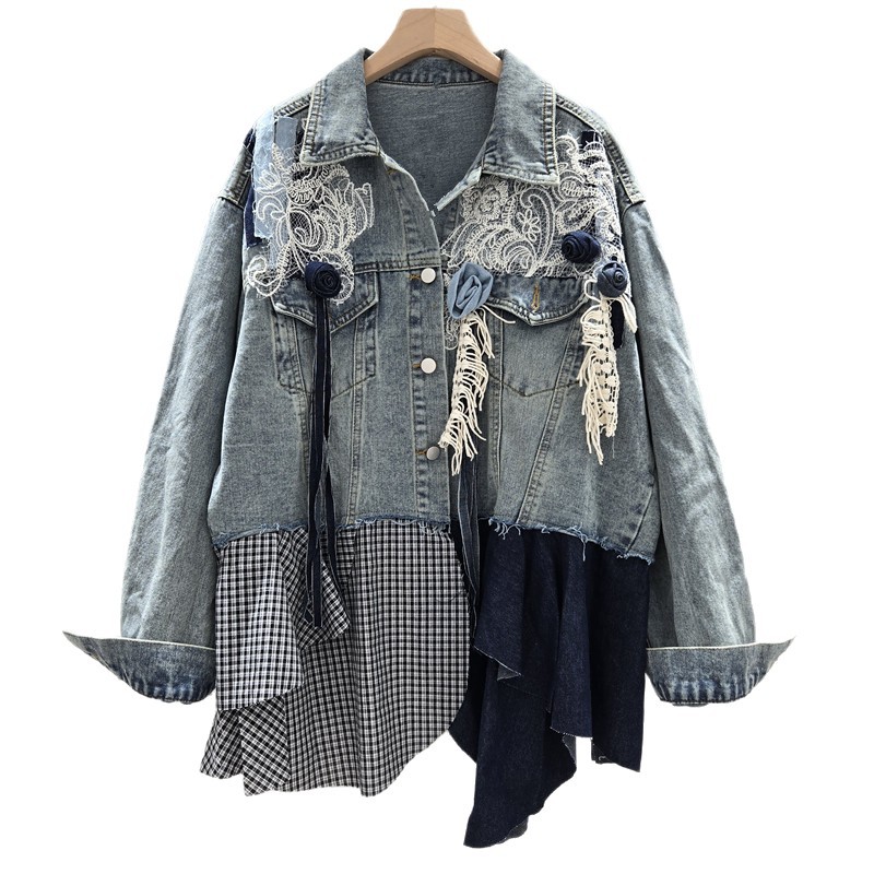 SuperAen Autumn 2025 New Women - Patchwork Jean Jacket review and price