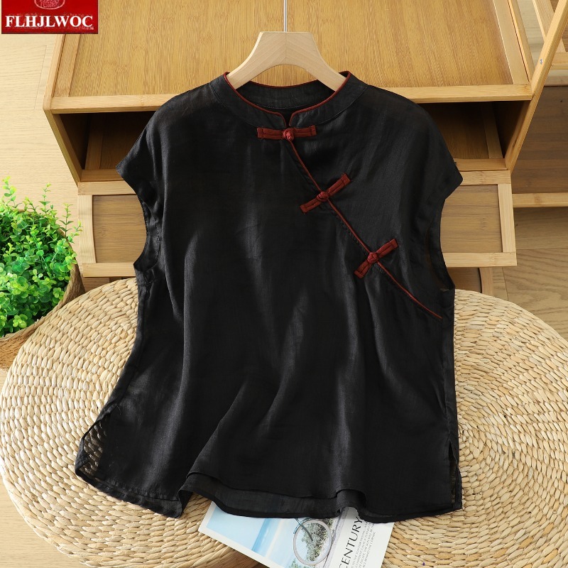 Cotton Linen Tops Blouses Fash - Vintage Fashion Years review and price