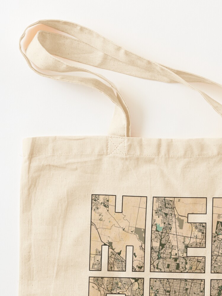 Melbourne City Map of Australi - Vintage Fashion Melbourne review and price