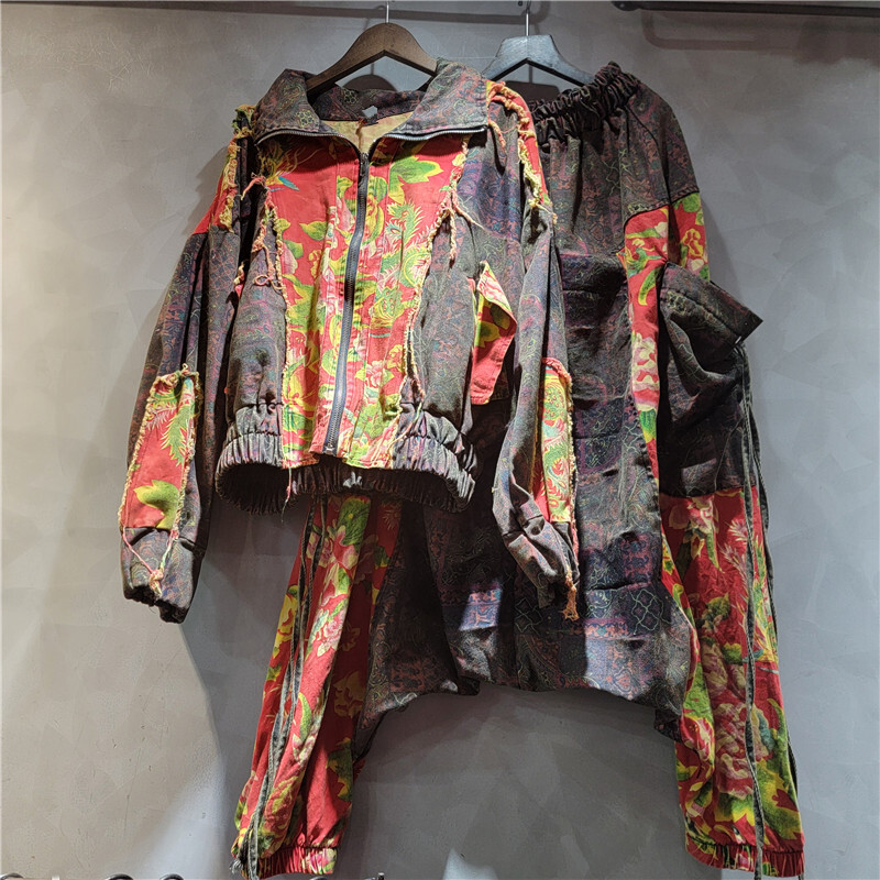 WTHT Vintage Trendy Women's Pa - Patchwork Jean Jacket review and price