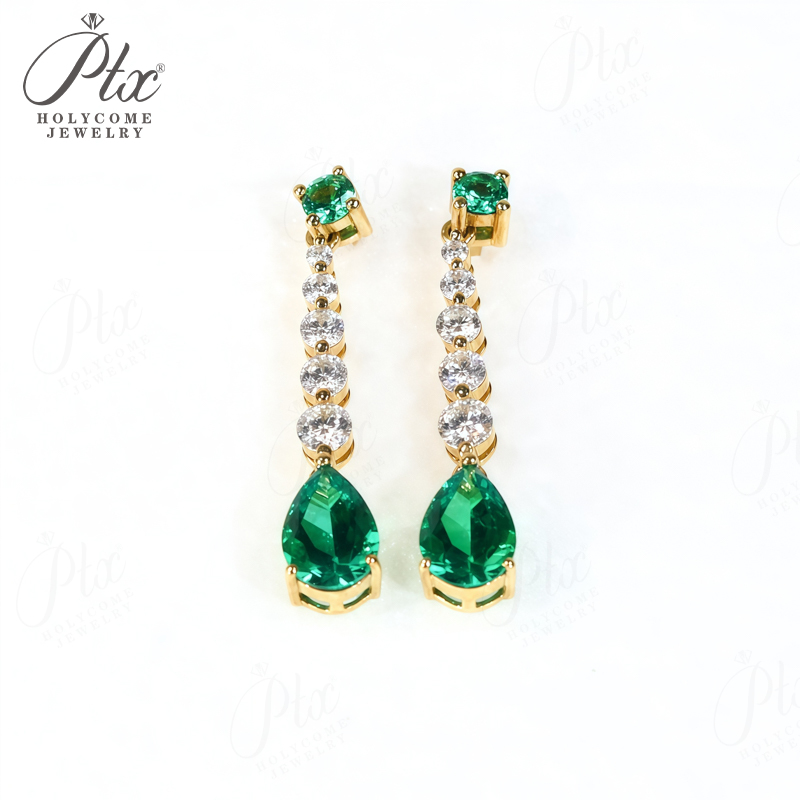 Custom Earrings Lab Grown Gems - Vintage Fashion Outlet review and price