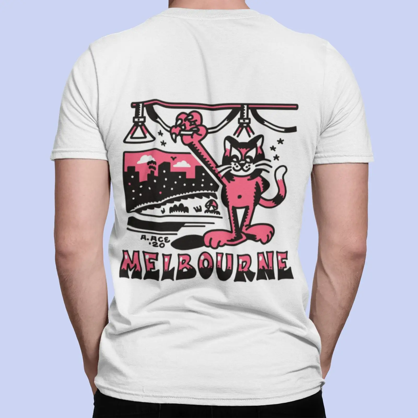 Melbourne Tram T shirt Psyched - Vintage Fashion Melbourne review and price