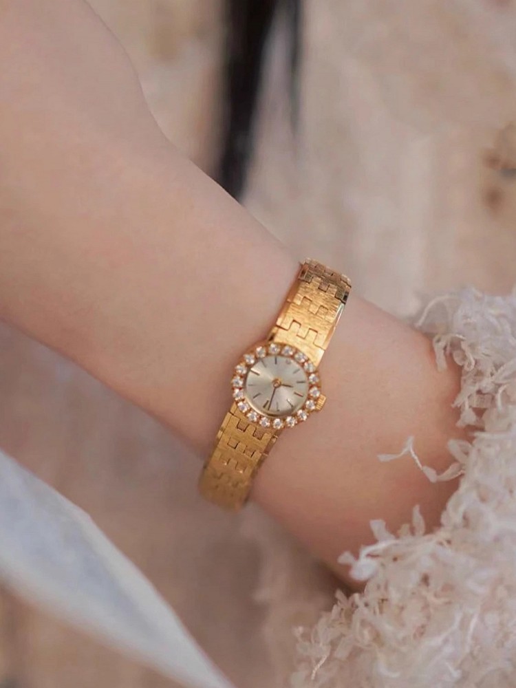 Vintage Women Golden Plated Di - Vintage Fashion Ideas review and price