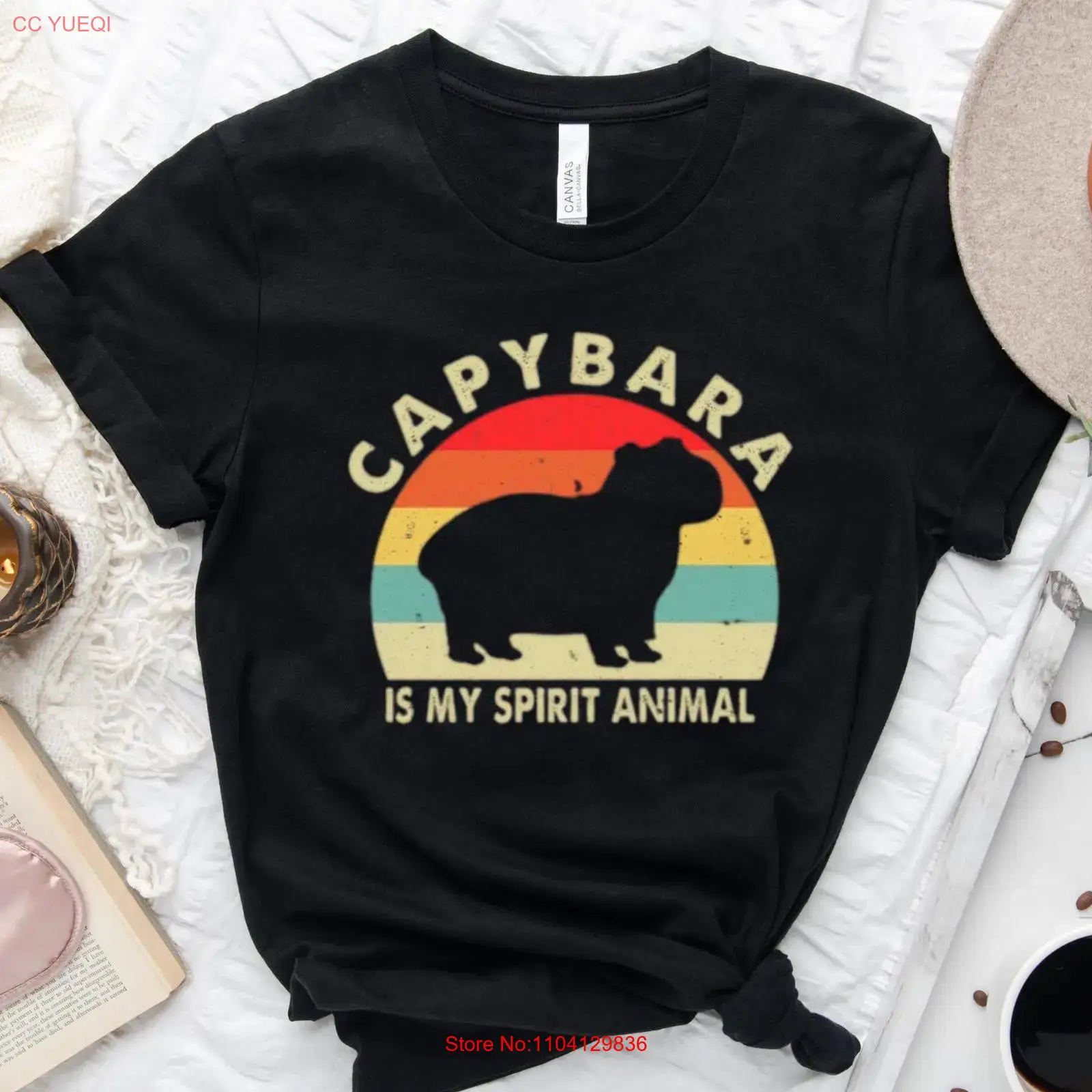 Capybara Is My Spirit Animal T - Vintage Fashion Quotes Short review and price