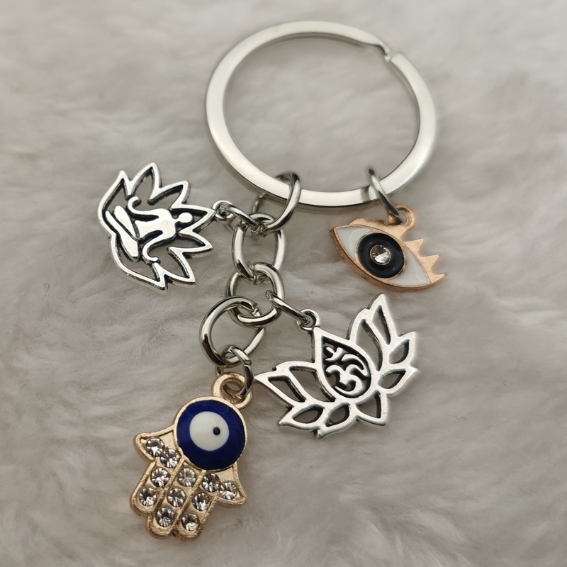 Vintage Religious Keychain Ele - Vintage Ysl Fashion review and price