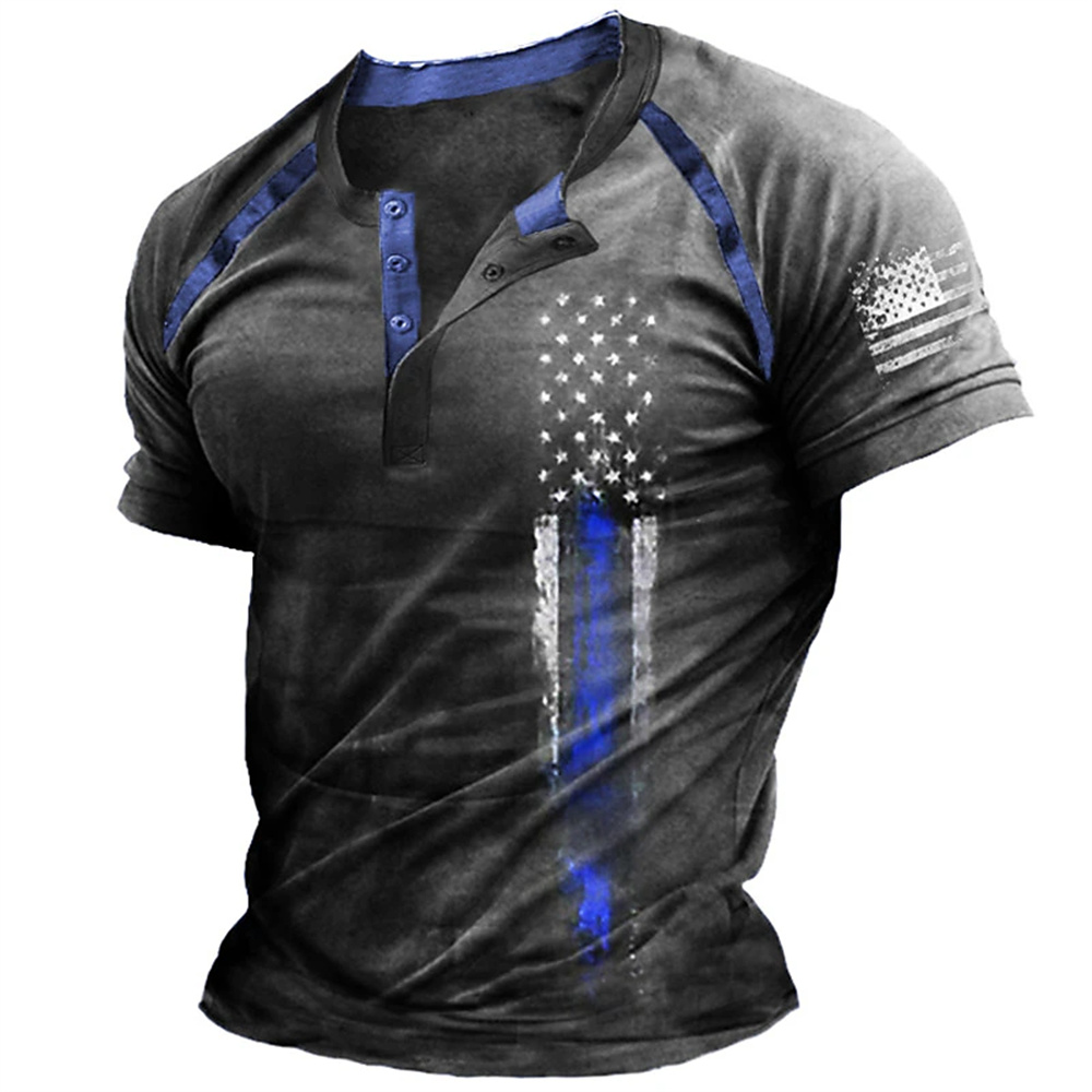 Funny 3D American Flag Print M - Vintage Urban Fashion review and price