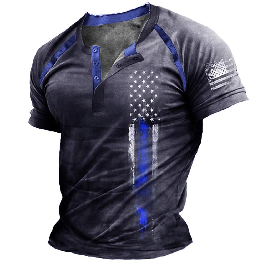 Funny 3D American Flag Print M - Vintage Urban Fashion review and price