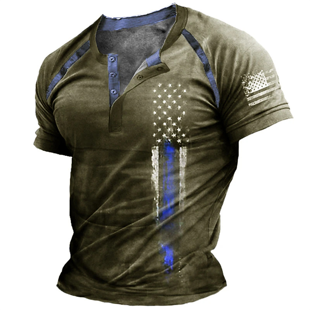Funny 3D American Flag Print M - Vintage Urban Fashion review and price