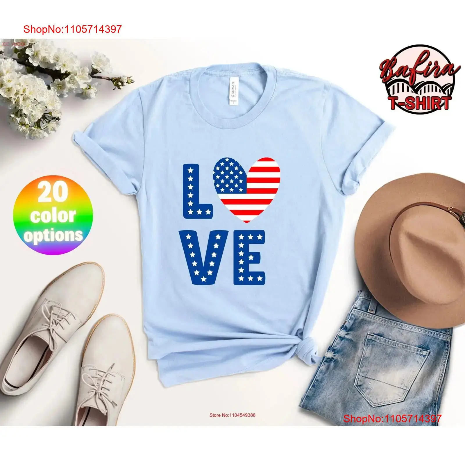 Love America T shirt American  - Vintage Fashion Ideas review and price