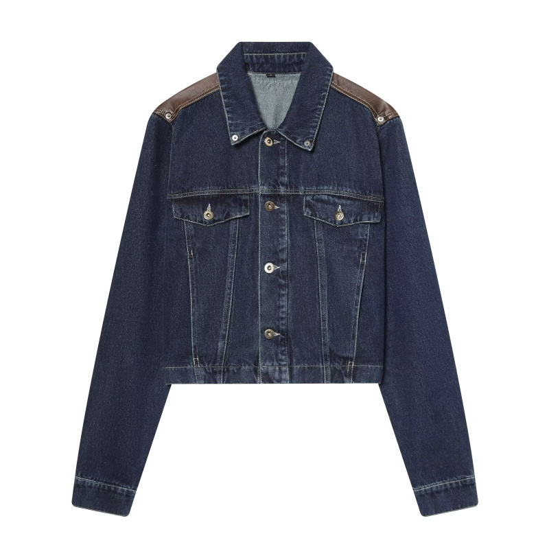 ETJ Women's Denim Jacket & Jea - Patchwork Jean Jacket review and price