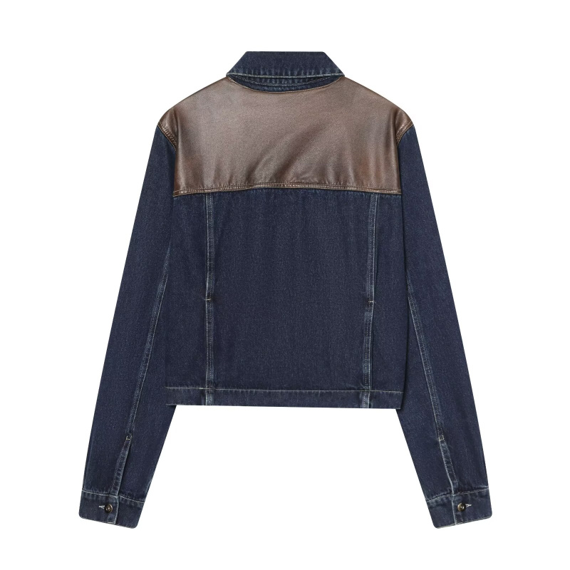ETJ Women's Denim Jacket & Jea - Patchwork Jean Jacket review and price