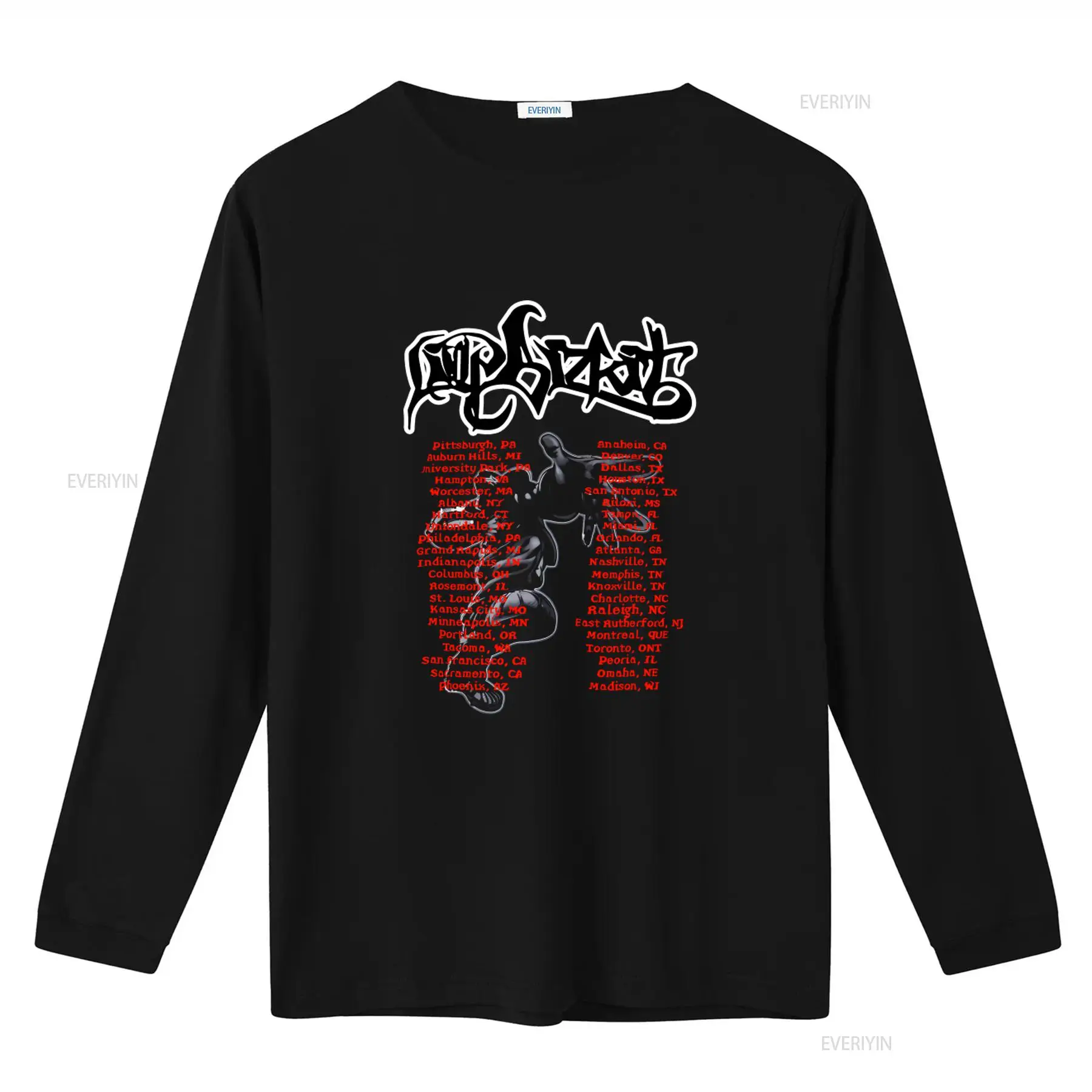 Limp Bizkit Band Tour Black  C - Vintage Fashion Ideas review and price