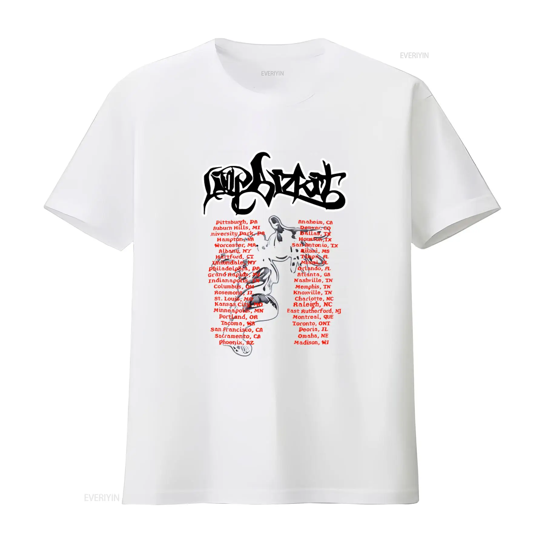 Limp Bizkit Band Tour Black  C - Vintage Fashion Ideas review and price