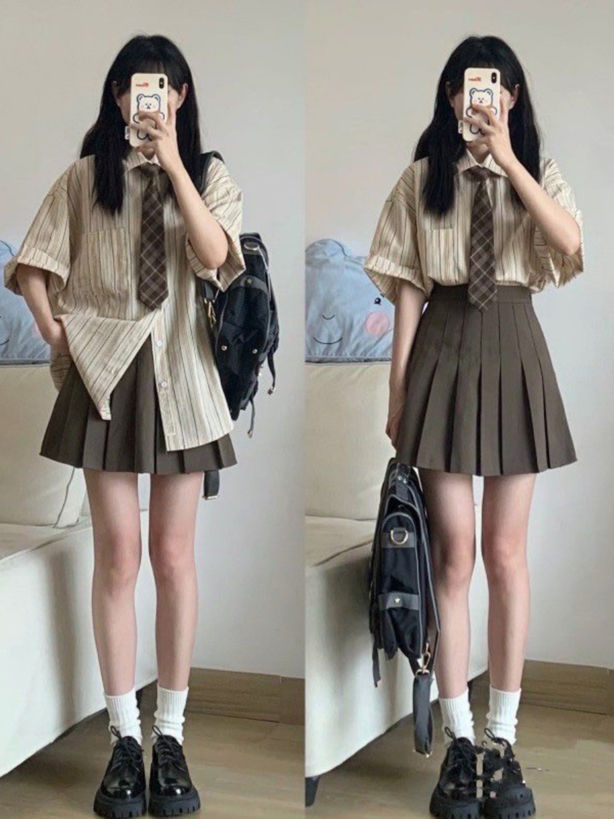Chic Striped Shirt Women's Min - Vintage Fashion Years review and price